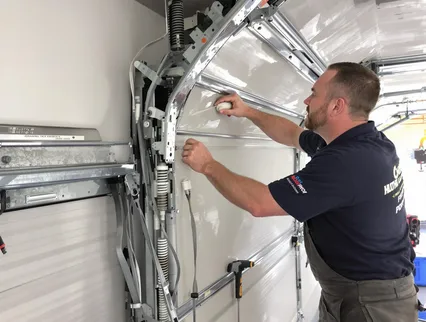 Noisy Garage Door Fix in Warwick, RI