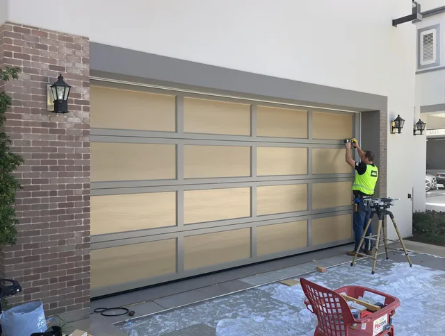 Garage door replacement service by Warwick Garage Door Repair in Warwick
