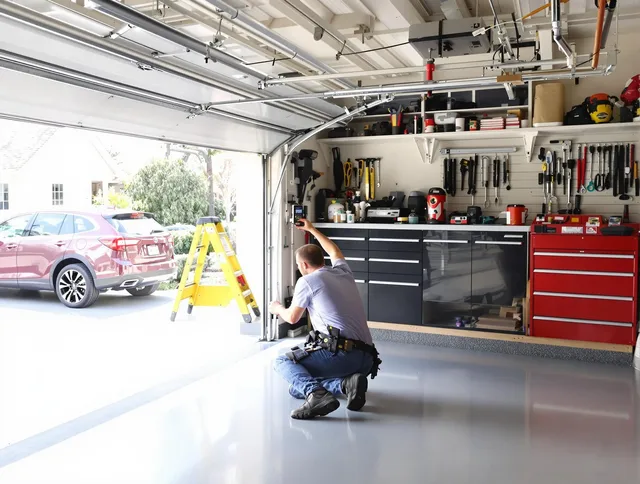 Local garage door repair service by Warwick Garage Door Repair in Warwick