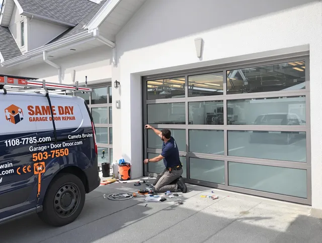Same-day garage door repair service by Warwick Garage Door Repair in Warwick